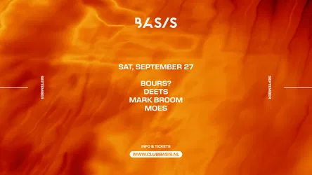 BASIS x RAW/ Bours?/ Deets/ Mark Broom/ MOES