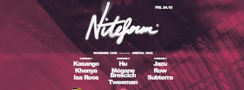 Niteform × 50 HERTZ Train Club | ADE 2025