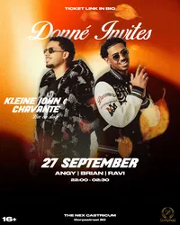 Donné Invites: Kleine John & Chavanté