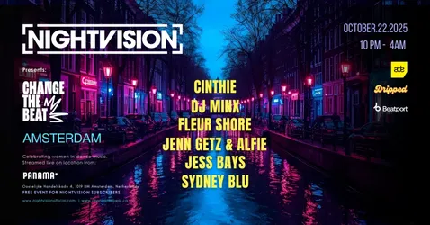 Change The Beat x Nightvision – Studio Room