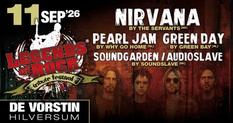LEGENDS of ROCK Tribute Festival - Hilversum 11 september 2026