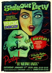 SHAKE-OUT Party: 2 Garage-Punk-Rock bands +DJ