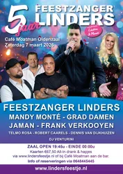5 Jaar Feestzanger Linders