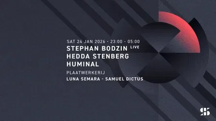 Het Sieraad · Stephan Bodzin (live) | Hedda Stenberg | Huminal | Luna Semara | Samuel Dictus
