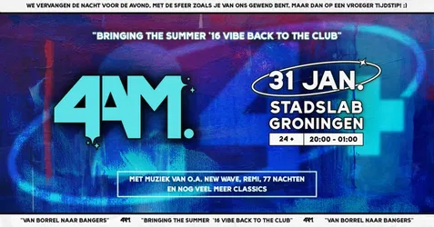 [24 +] 4AM. IN GRONINGEN