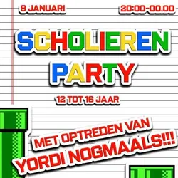Scholierenparty met Yordi Nogmaals